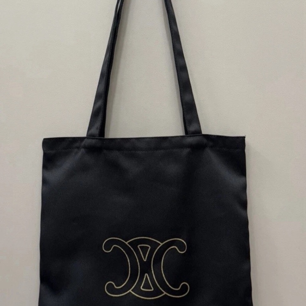 Celine Novelty Tote Bag 2025 Black Limited VIP Gift Bag